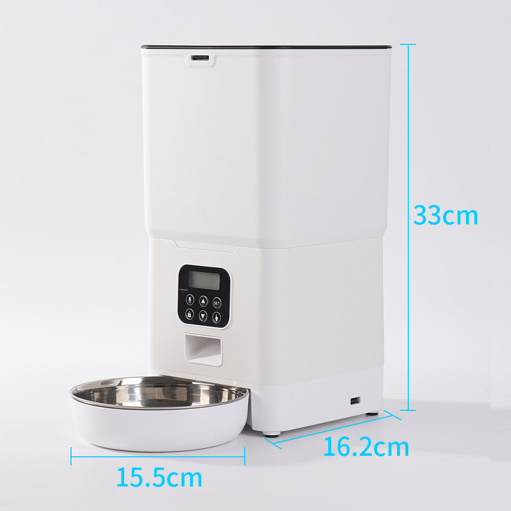 PetsWage™ Automatic Pet Feeder - Your Pet's Convenient Mealtime Solution!
