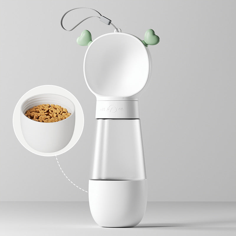 Portable Dog Water Bottle,2 In 1 Dog Water Bottle Dispenser With Food Container,Leak Proof Dog Travel Water Bottle For Walking,Hiking And Travel Water Pets Container Dog Feeder Bowl Bowls - PetsWage