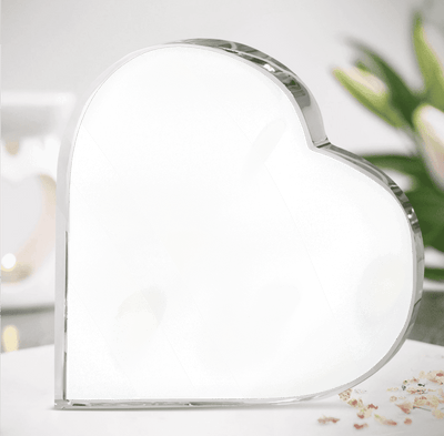 Personalized Pet Heart-shaped Acrylic Plate Decoration - Eternal Love for Your Furry Friend