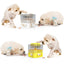 Pet Treat and Food Dispensing Anti Slip Catapult Interactive Feeding Toy For Cat and Dog