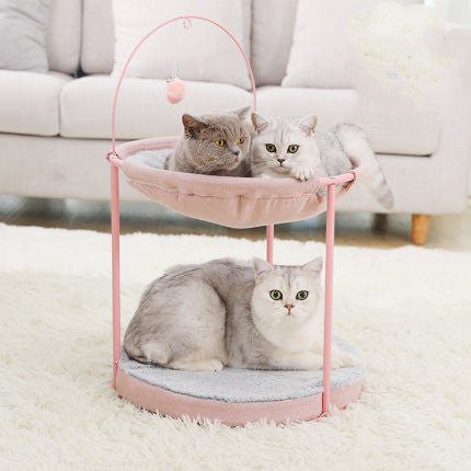 Cat Hammock Pet Bed Removable And Washable - PetsWage