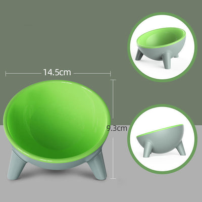 Premium Cat Food Bowl - Elevate Mealtime for Your Feline Friend Cat Food Bowl With Stand Non-slip Cat Food Bowl Pet Food Bowl for Cats Dogs Bunny Rabbit