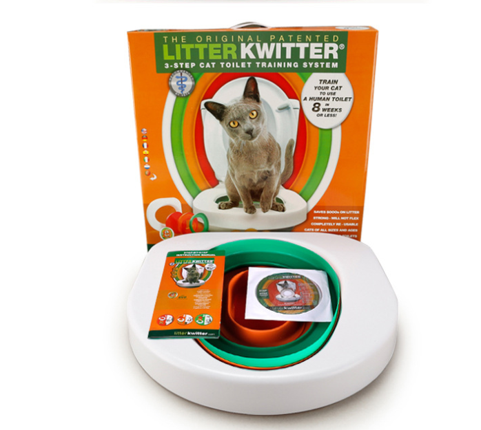 High QualityToilet Training kit Professional Train Love Clean Cats Use Human Toilet Easy to Learn Litter lavatory box gift - PetsWage