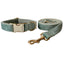 Mint Green Dog Collar Leash - PetsWage