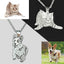 Customized Pet Photo Necklace Pure Silver or Titanium Steel - A Timeless Tribute to Your Beloved Companion! Durable Quality Wearable Tribute Cat & Dog Personalized Pendant Necklace Jewelry