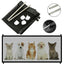 Pets Dog Cat Baby Safety Gate Mesh Fence Magic Portable Guard Net Stairs Doors - PetsWage