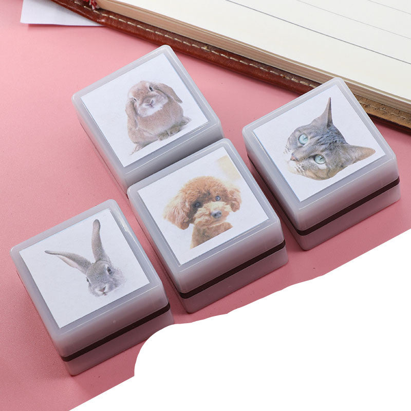 Custom-Made Pet Portrait Stamp DIY For Dog Figure Seal Personalized Cat Doggy Customized Memento Chapter