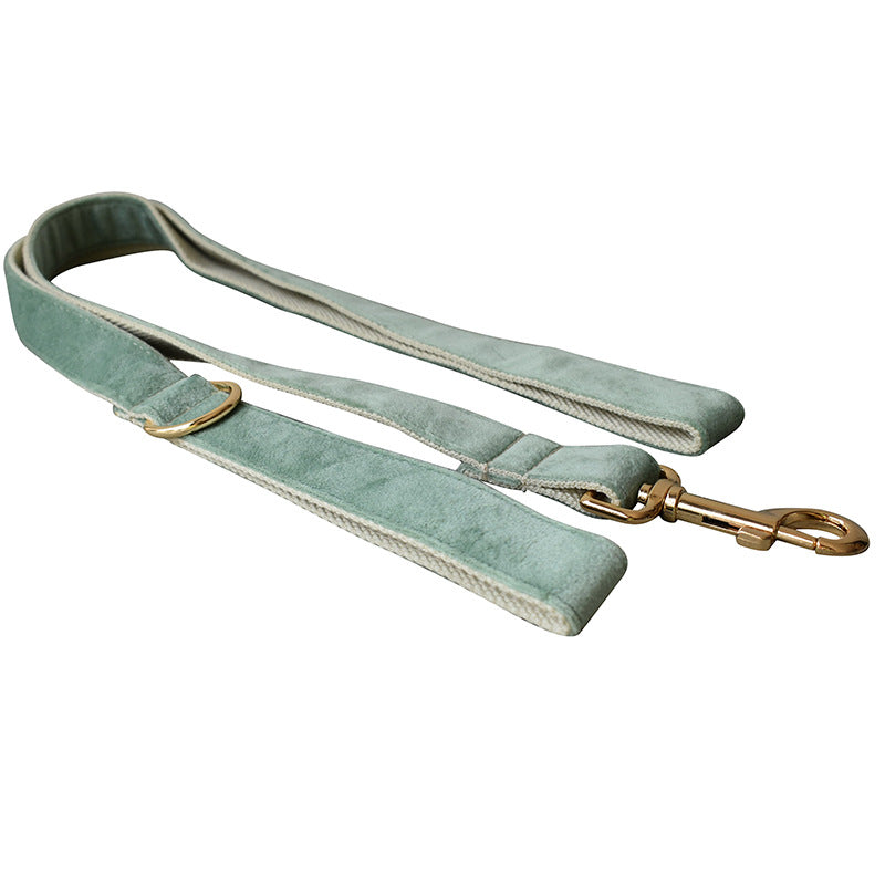 Mint Green Dog Collar Leash - PetsWage