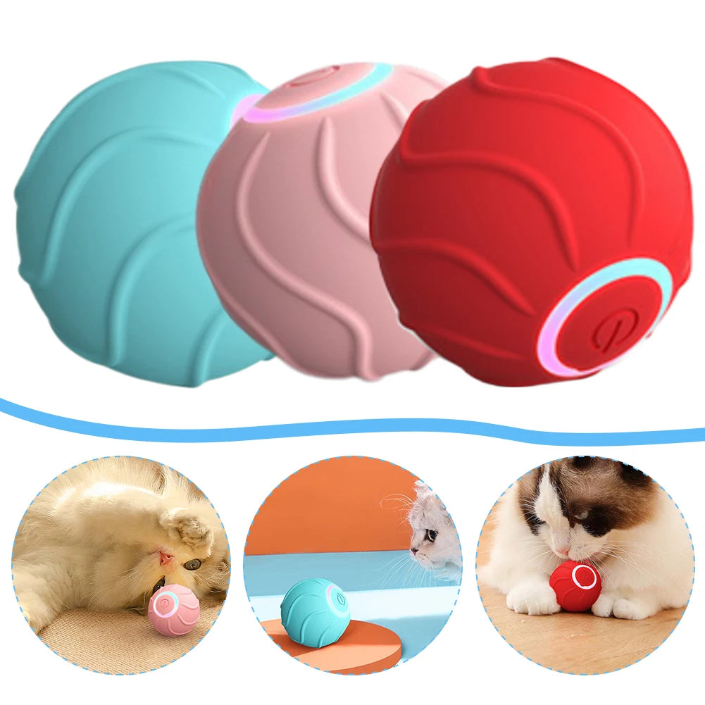 PetsWage™ Interactive Smart Cat Rolling Ball