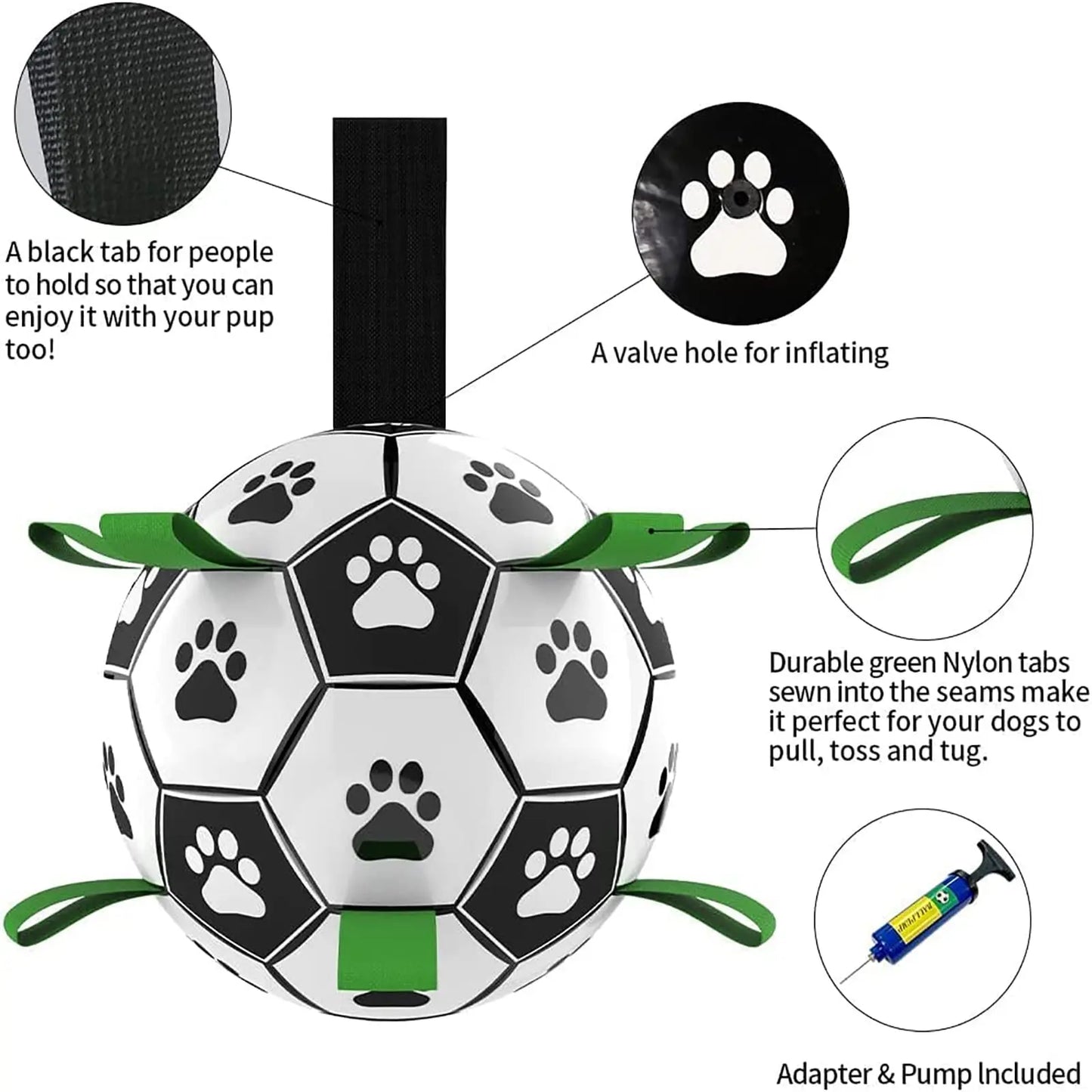 PetsWage™ Soccer Ball For Dogs