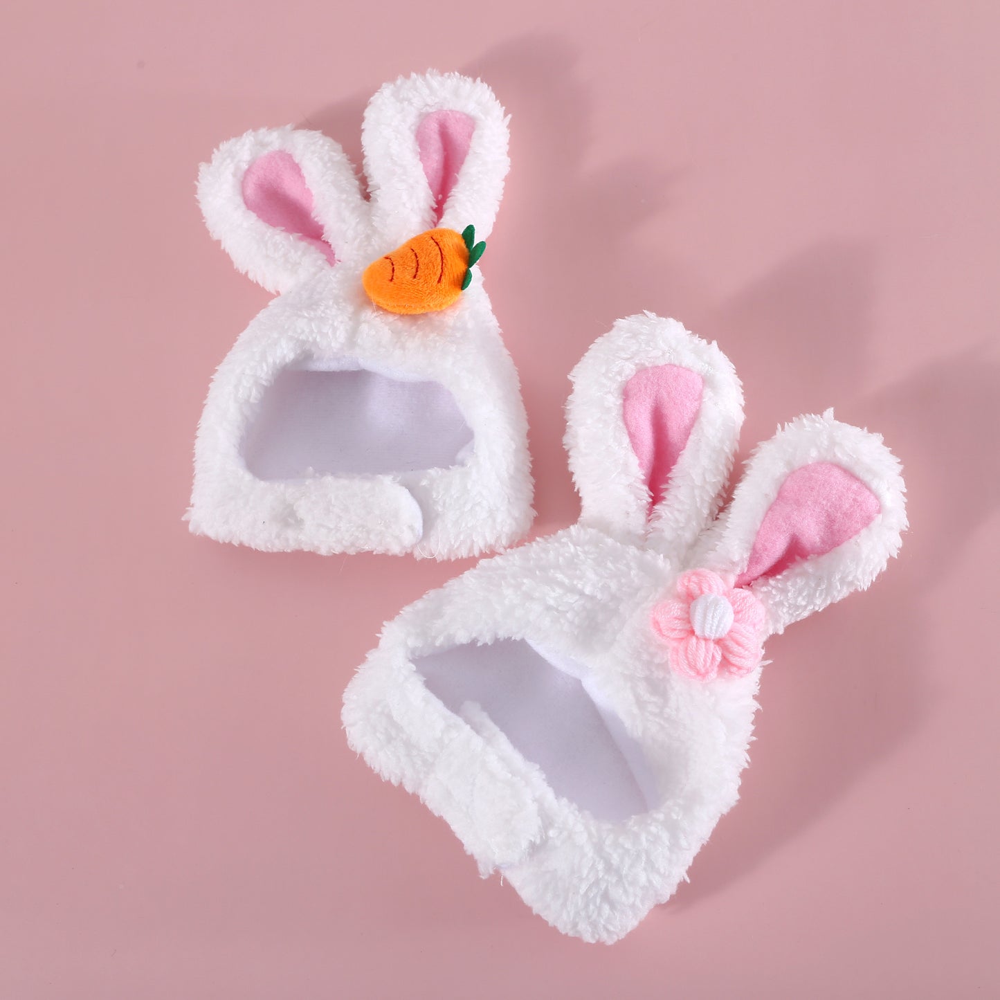 Plush Cartoon Cat Dog Rabbit Ears Cute Easter Decoration Hat Head Cover Pets Products - PetsWage
