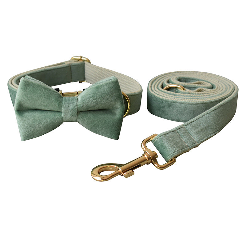 Mint Green Dog Collar Leash - PetsWage